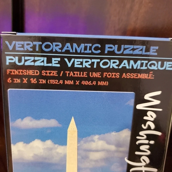 Vertoramic Puzzles Washington Monument  & Space Needle Bundle 2 - Picture 5 of 6